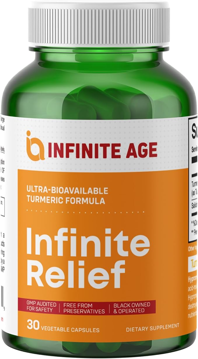 INFINITE AGE 1250mg Sea Moss Advanced Superfood, High-Potency, Vegan - 60 Count