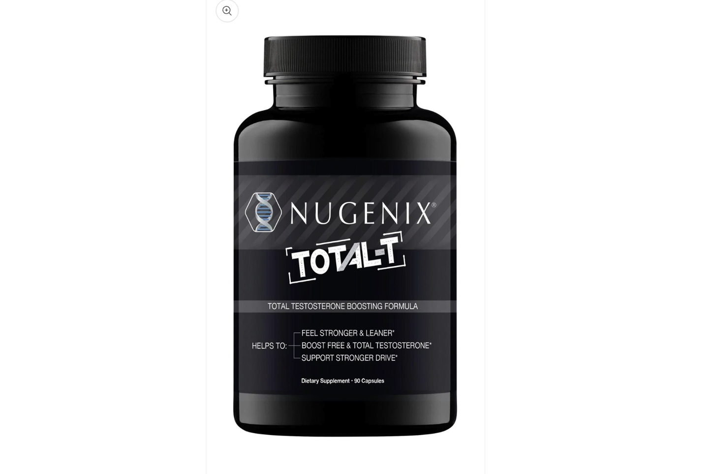 Nugenix Total-T, Free and Total Testosterone Booster Supplement for Men, 90 C