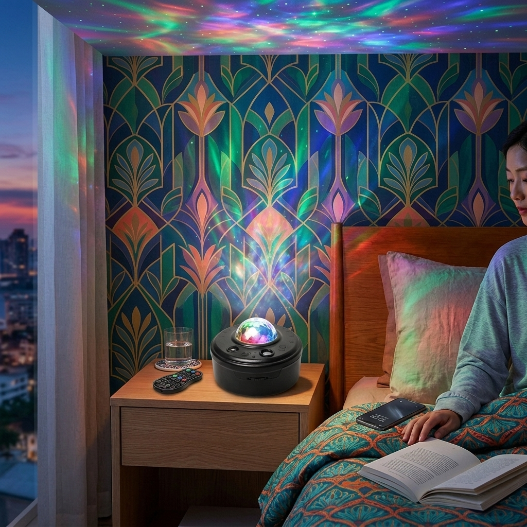 Galaxy Projector Lamp - 10 Display Modes