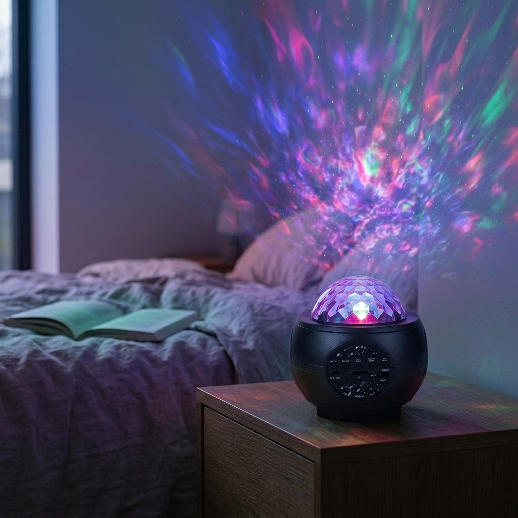 Star Ocean Wave Projector with Bluetooth Speaker