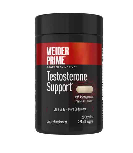 Weider Prime Men Vitality Energy Stamina Support 120 Ct