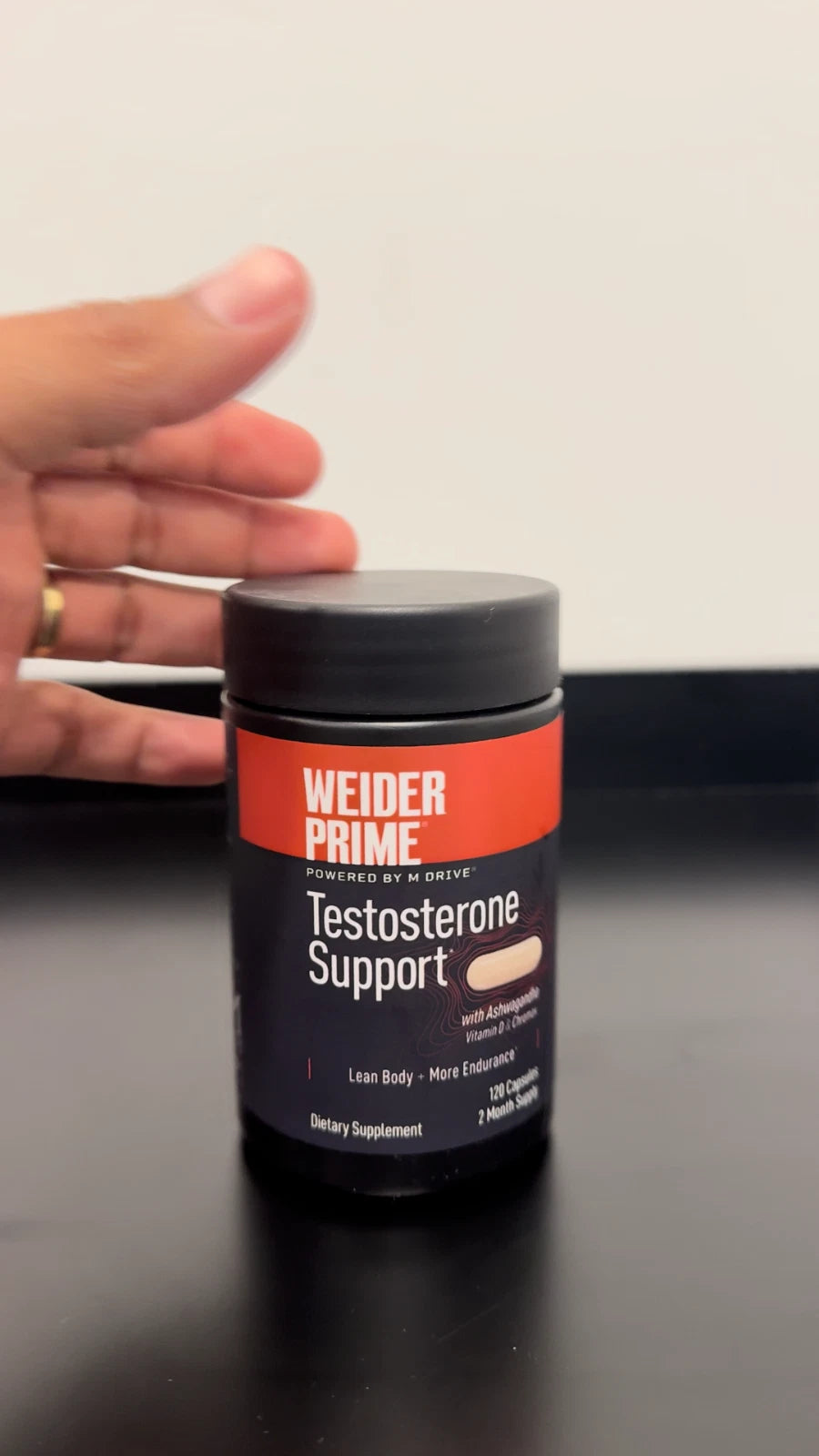 Weider Prime Men Vitality Energy Stamina Support 120 Ct
