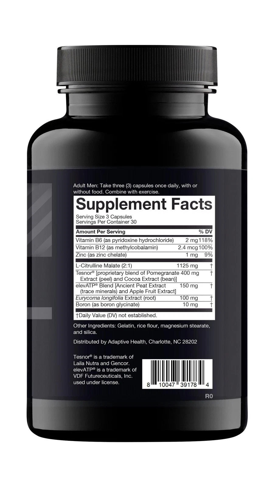 Nugenix Total-T, Free and Total Testosterone Booster Supplement for Men, 90 C